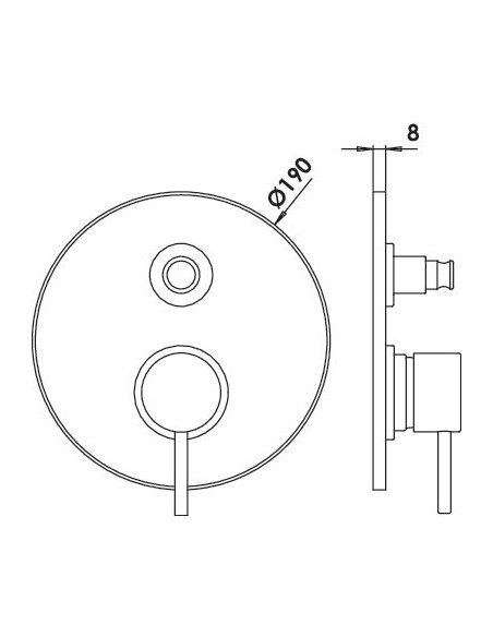 Set déco Mit Encastré Rond'o 3315