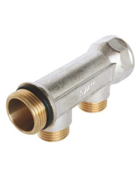 Collecteur de distribution laiton EASYLOCK Nu 2 Sorties 3 4" 4015-02-20