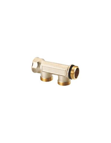 Collecteur de distribution laiton EASYLOCK Nu 2 Sorties 1" 4015-02-26