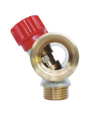 Collecteur de distribution laiton EASYLOCK avec vannes intégrées 3 Sorties 3 4" 4015-03-20R