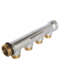 Collecteur de distribution laiton EASYLOCK Nu 4 Sorties 3 4" 4015-04-20