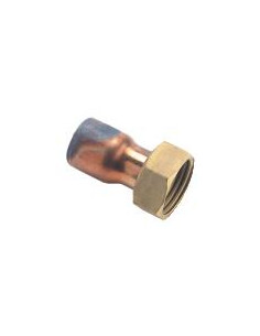 Raccord droit avec collet battu 359GLCU FF3 8" 14MM 4358-14-12