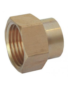 Mamelon réduit double femelle à visser 240G F3 4"-F1 2" 4360-20-15