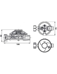 DETENDEUR PROPANE M20 150-F20 150 44410 2