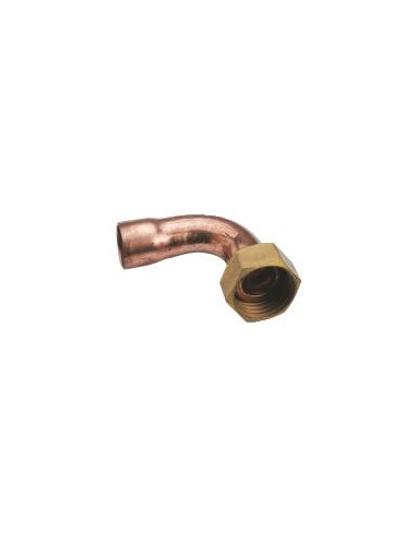 Raccord coudé avec collet battu 2AGCU FF1 2" 16MM 4694-16-15