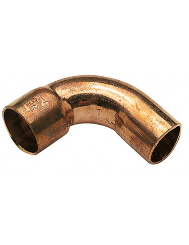 Courbe 90° grand rayon mâle femelle 1ACU MF 18MM 5001-18