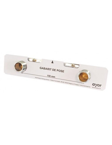Adaptateur multi entraxe chromé ROLF 502511502