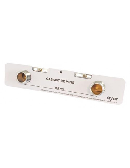 Adaptateur multi entraxe chromé ROLF 502511502