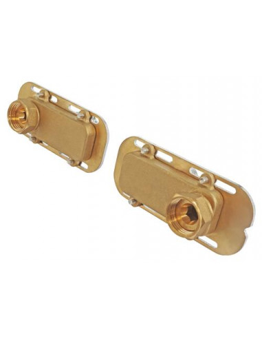 Adaptateur multi entraxe chromé ROLF 502511502