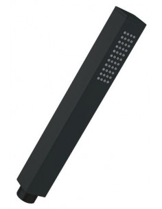 DOUCHETTE CARREE LAITON NOIR MAT 503013027