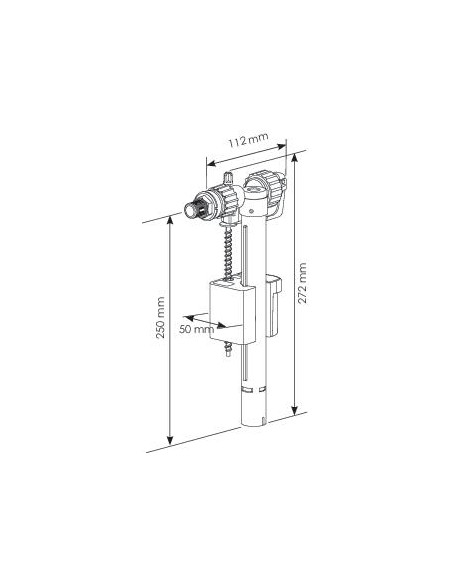 Robinet flotteur silencieux compact SIAMP 30951206
