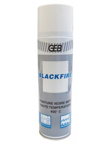 PEINTURE NOIRE HTE TEMPERATURE 650 500ML 5853-2