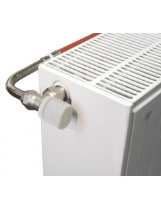 Pack de raccordement arrière avec robinet thermostatisable raccords à sertir PER diam 16 5943-9 2