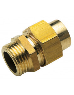 Raccord union droit mâle 3 pièces à portée sphéro conique et à souder 341 M1 2" 14MM 595-14-15