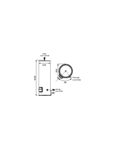 CEE CHAUFFEO + ELEC STEATITE SOCLE 250L 604510311