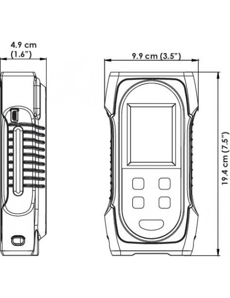 ANALYSEUR COMBUSTION SICA 030 KIT 2AS 606010401