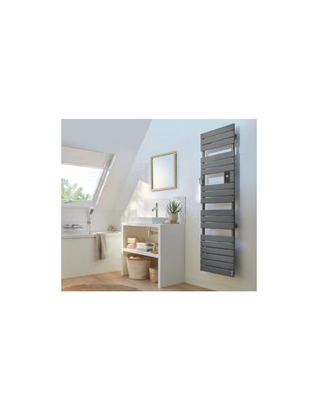 SECHE SERVIETTE ELEC ADELIS 1000W ANTHR 608015826