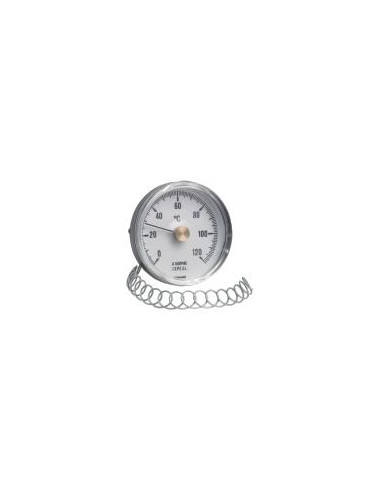 Thermomètre applique à cadran diam 63 739-63