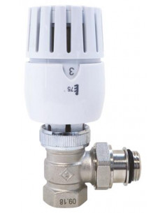 Robinet thermostatique Équerre à élément sensible liquide Femelle F15 21 7450-15 2