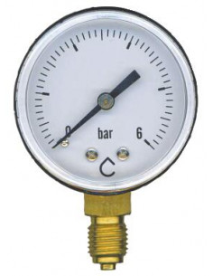 MANOMETRE SEC RADIAL 8 13 DIAM 63 10 BAR 803-04