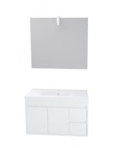 Meuble SDB suspendu LUMPUR 80 spot simpl 96880