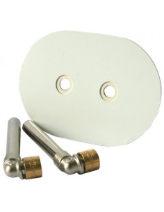Kit de raccordement double pour radiateur 6 connexions raccords à glissement PER diam 12 KITDETANCHG12 2