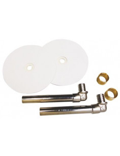 Kit de raccordement simple pour radiateur sèche-serviettes à glissement PER diam 12 KITETANCHG12