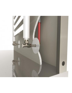 Kit de raccordement simple pour radiateur sèche-serviettes raccords à sertir PER diam 12 KITETANCHS12 2