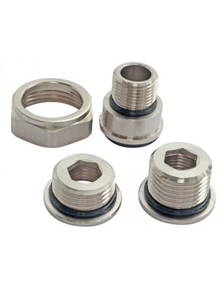 Adaptateur universel de robinet de chauffage 3 8" 1 2 RADAPT