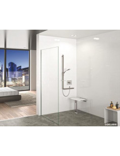 Siège douche rabattab. BeLine anthracite ZDEL1770 2