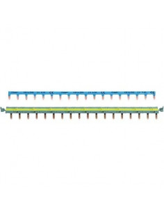 Barre de pontage pour système Sans Vis 18 modules HAGER KBS763G