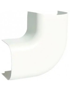Angle plat p CLM50065 p 50mm h 65mm IK08-IK10 PVC rigide RAL 9010 blanc paloma HAGER CLM500655 2