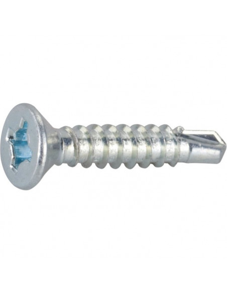 500 Vis tôle Autoperceuse Tête fraisée Acier zingué 4.8X38mm RIFIX 1TFC4838