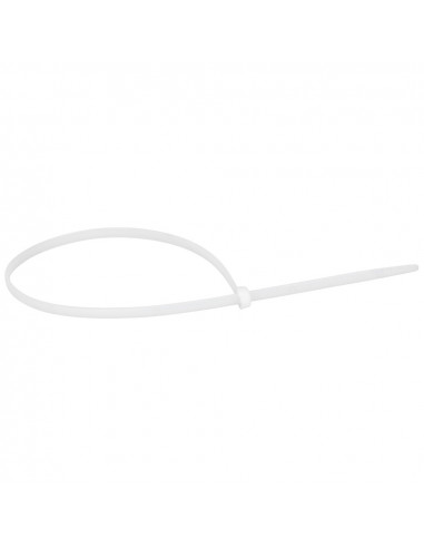 100 Colliers Colring incolore à denture intérieure largeur 4,6mm et longueur à plat 360mm LEGRAND 032044