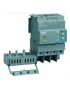 Bloc différentiel électronique x160 4 Pôles 125A Idn réglable & déclenchement tempo fixe HAGER HBA126H 2