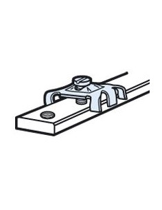 Connecteur pour barre cuivre 12x4mm à trous taraudés pour 1 ou 2 conducteurs de 1,5mm² à 10mm² LEGRAND 037365 2