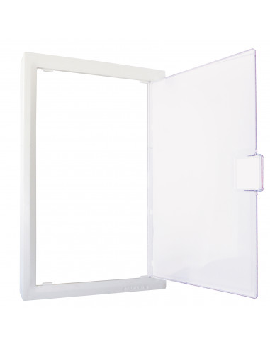 Habillage Zone Attenante avec porte opaque blanche MICHAUD LB014