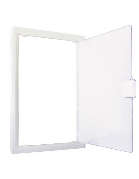 Habillage Zone Attenante avec porte opaque blanche MICHAUD LB014