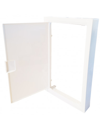 Habillage Zone Attenante avec porte opaque blanche MICHAUD LB014