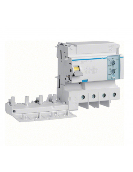 Bloc différentiel 4 Pôles 125A Réglable type haute immunité HAGER BTH480E