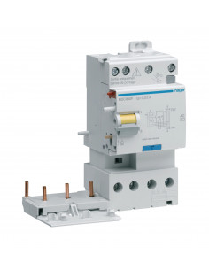 Bloc différentiel double sortie 3P+N 40A 30mA type AC HAGER BDC940F