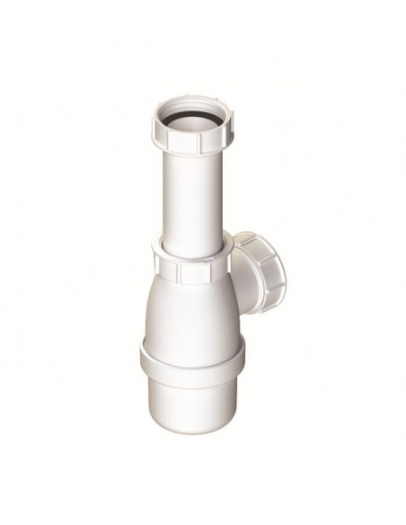Siphon d'évier à hauteur réglable de 90 à 155mm ø40 114-40H
