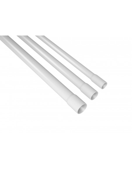 Tube IRL tulipé Gris D.20mm/2m 3321 Rigide Lisse COURANT 16041506