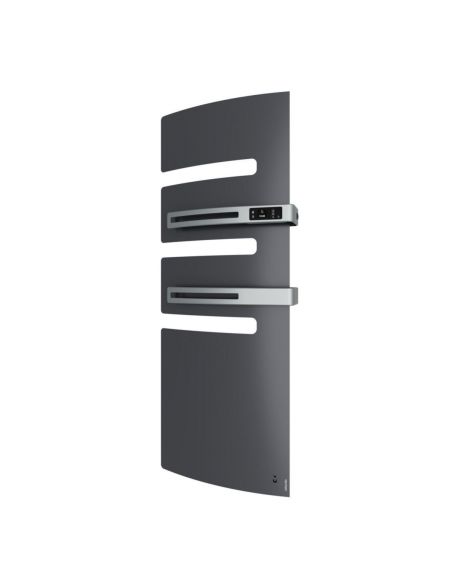 Radiateur sèche-serviettes Serenis Premium mât à droite 1750W graphite 2025 ATLANTIC 850665