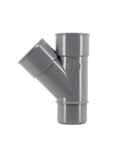 Culotte mâle femelle 45° simple diamètre 40mm NICOLL BH14
