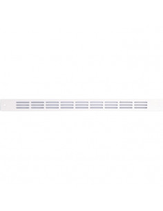 Grille plate intérieur simple 478/1 16 cm² 275x20mm Blanc RAL 9010 RENSON 11938 2