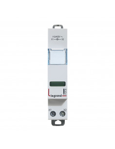 Voyant à LED CX³ simple 400V vert 1 module LEGRAND 412926
