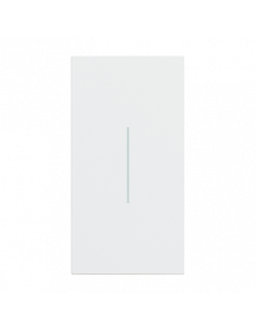 Enjoliveur Living Now 2 modules commande éclairage blanc BTICINO BTKW01M2 2