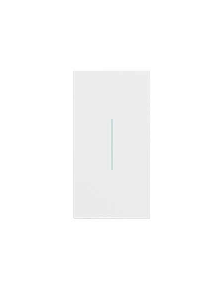 Enjoliveur Living Now 2 modules commande éclairage blanc BTICINO BTKW01M2