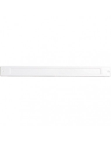 Plaque d’obturation POVM Plastique blanc 295 x 27 mm VM15-VM30 ANJOS 0155